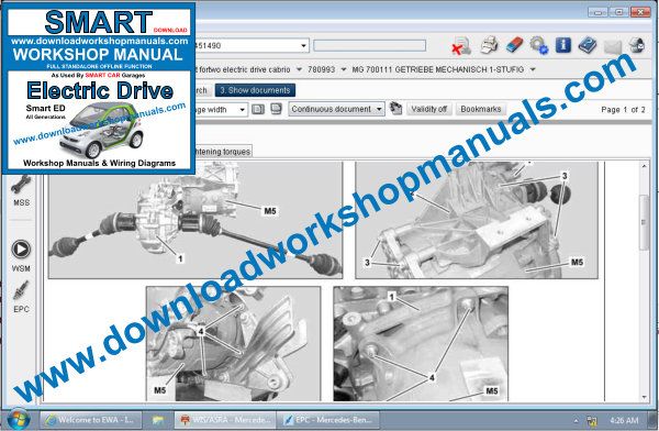 Smart ED Workshop Manual Download